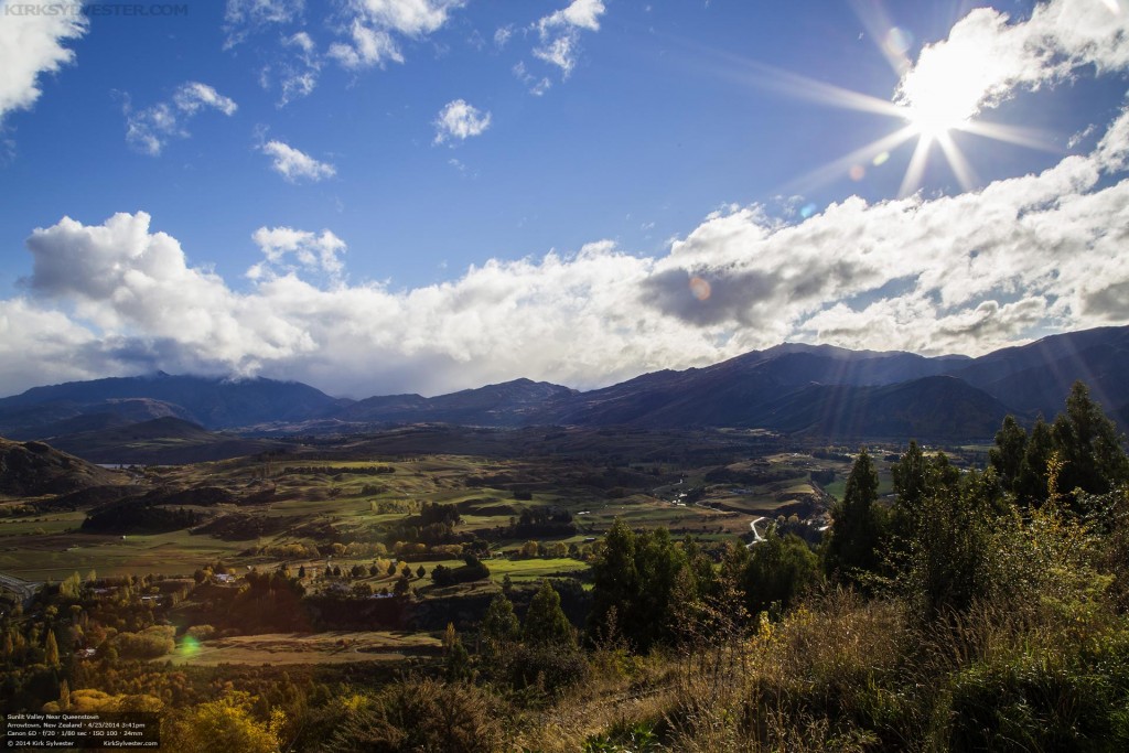 Sunlit Valley near Queenstown (Photo by Kirk Sylvester)