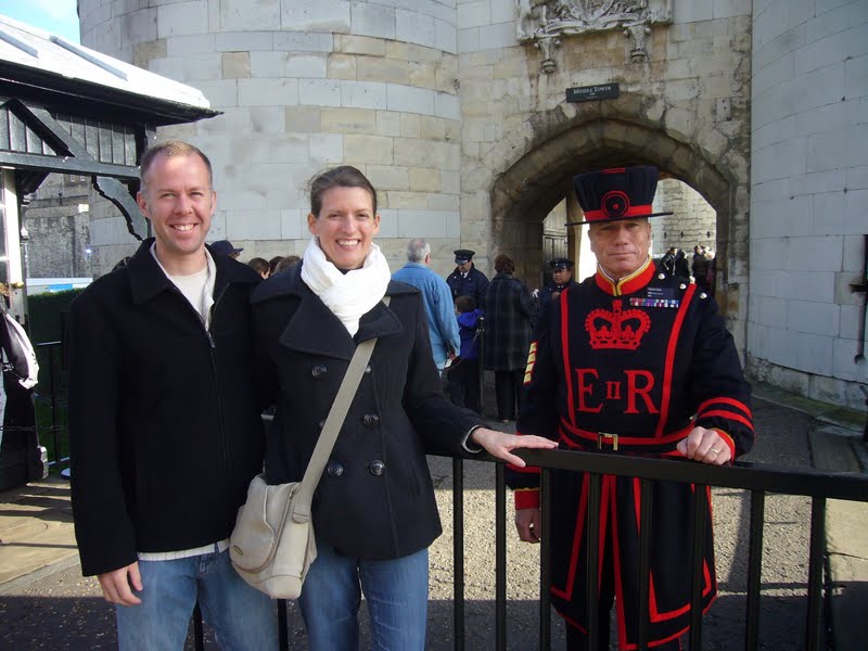 Kirk, Andrea & a Beefeater